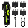 HIENA PRO Hair Clippers for Men, Professional Electric Hair Clipper and Trimmer, Rechargeable Haircut Clipper, Cordless Hair Cutting Tool with LED Display, Perfect Gifts for Men(Green)