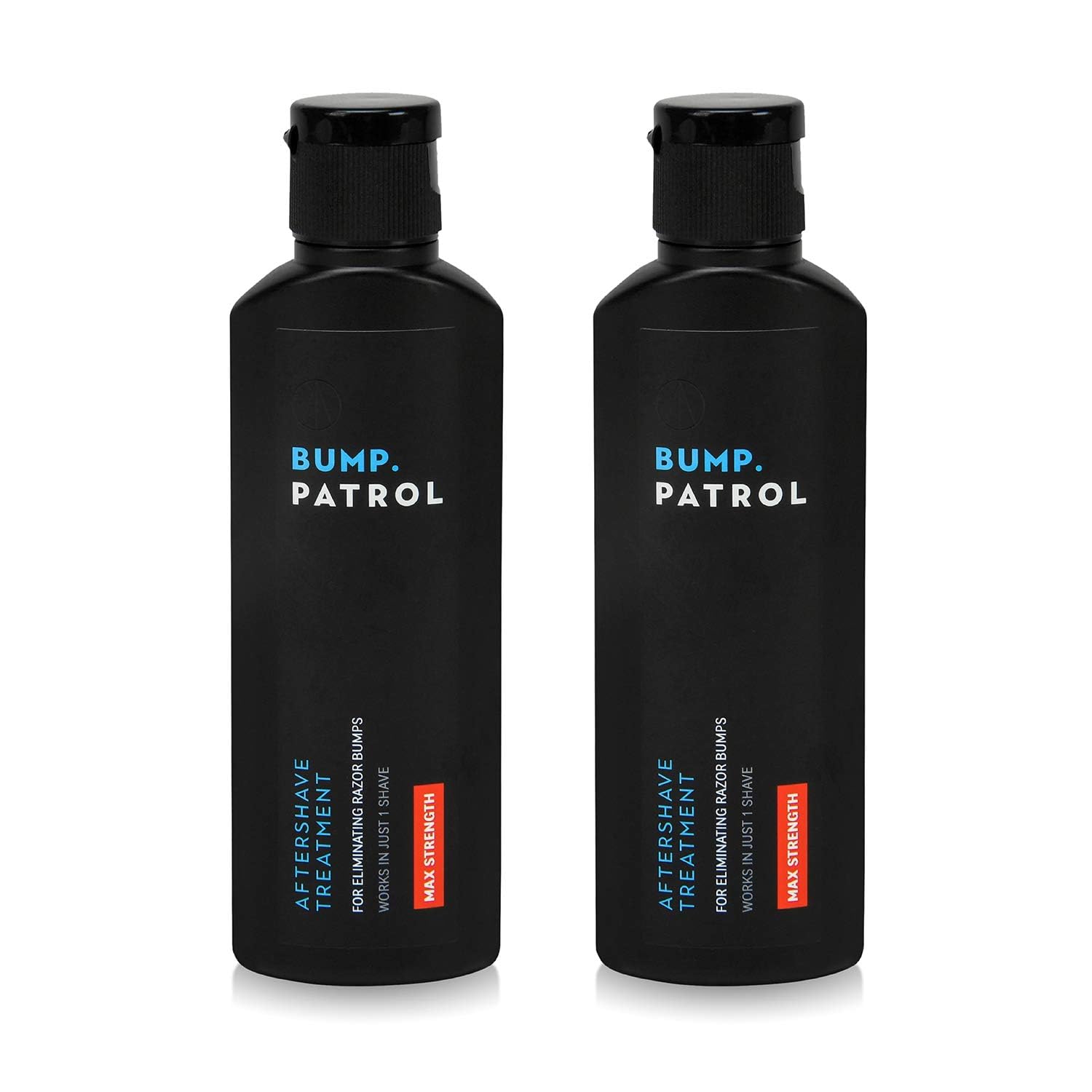 Bump Patrol Maximum Strength Aftershave Treatment Serum – Razor Bump Stopper and Ingrown Hair Treatment for Men and Women, Fast Acting Salicylic Acid for Razor Burn & Shaving Irritation - 4 oz Pack 2