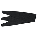 ForPro Professional Collection O-Files Pedi System Refill Strips, Black, 100 Grit, Adhesive Pedi File, 5.5” L x 1.5” W, 100-Count