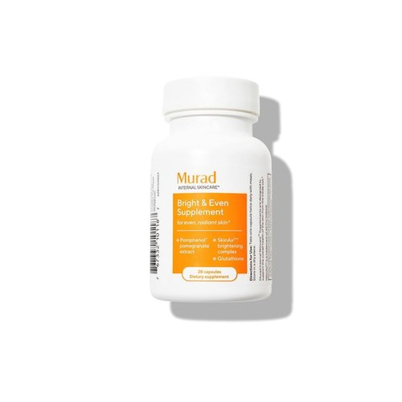 Murad Bright & Even Supplement - Radiant Skin with Pomegranate Extract & Glutathione | 28 Capsules
