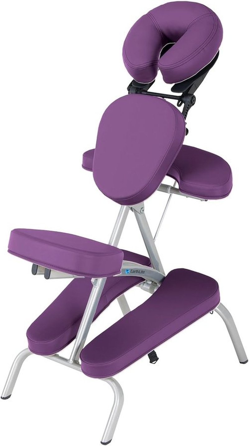 Earthlite Portable Massage Chair Package Vortex - Lightweight, Compact Design with Carry Case & Sternum Pad (15 lbs)