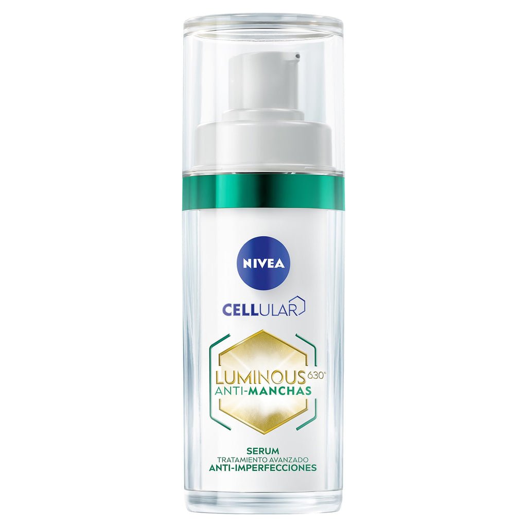 NIVEA Facial Serum Cellular Luminous 630 Lightweight Gel‑Like Daily Face Treatment for a Refined Skin Appearance and Balanced Skin Surface, 30 ml (Approx. 1.01 fl oz) – Advanced Daily Skin Care
