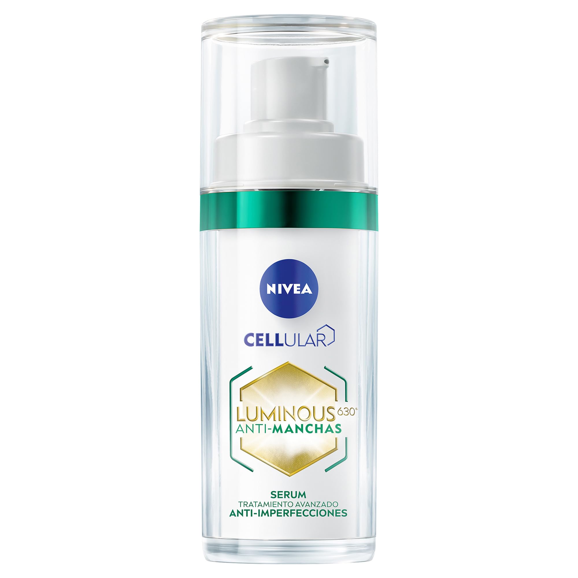 NIVEA Facial Serum Cellular Luminous 630 Lightweight Gel‑Like Daily Face Treatment for a Refined Skin Appearance and Balanced Skin Surface, 30 ml (Approx. 1.01 fl oz) – Advanced Daily Skin Care