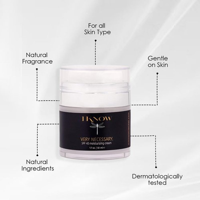 IKNOW Broad Spectrum SPF 40 Sun Protection Cream - Anti-Aging Moisturizer Lotion for UV Defense