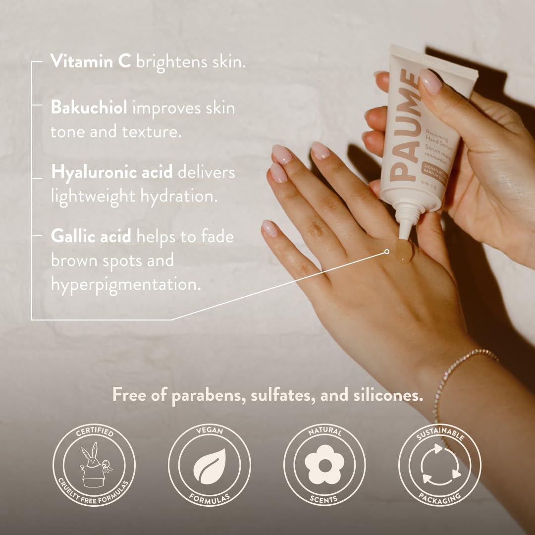 PAUME All-in-One Cuticle and Nail Cream: Ultimate Nail Strengthener & Repair Cream for Healthier, Stronger Nails and Nourished Cuticles, 0.75oz