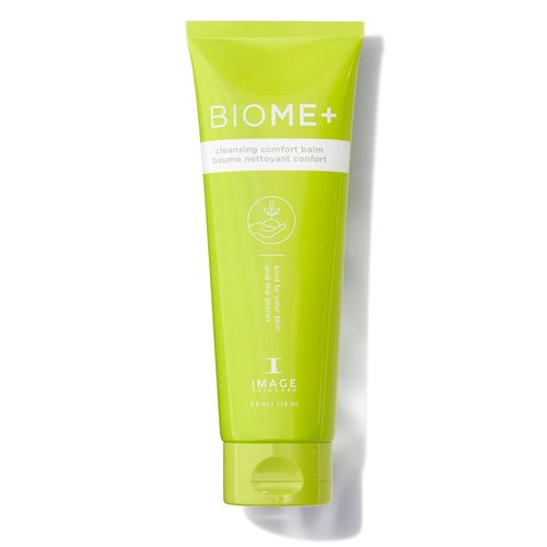 IMAGE Skincare, BIOME+ Cleansing Comfort Balm, Microbiome Friendly Gentle Cleanser, Reduces Moisture Loss, 4 fl oz