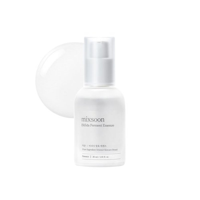 mixsoon Bifida Ferment Essence - Hydrating, Strengthening and Soothing for Face, Gentle Formula for Barrier Care 30ml / 1.01 fl.oz. Korean Glass Skin Care