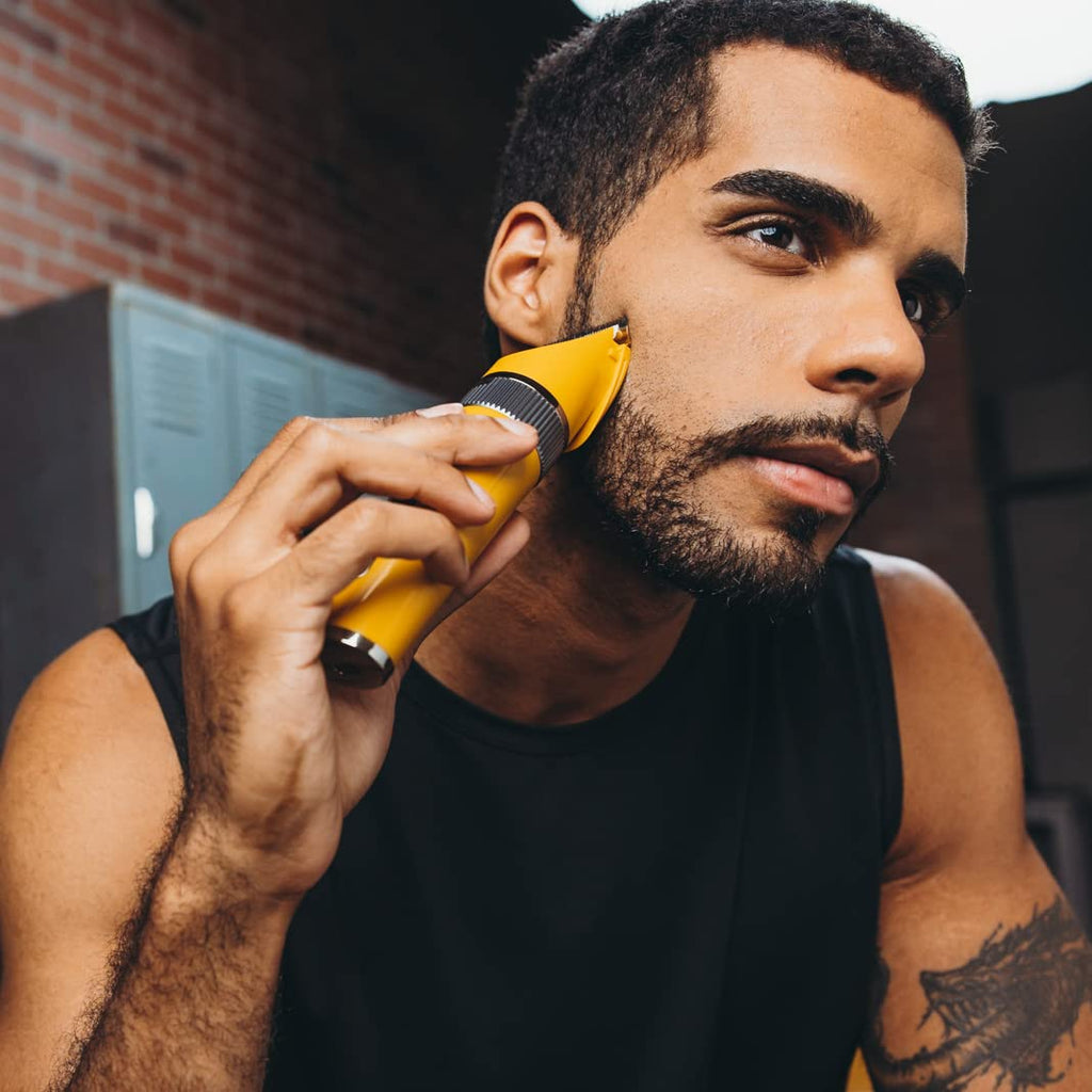 The Cut Buddy 35-Piece Beginner Trimming & Clipper Kit | Hair & Facial Hair Cutting Set | Simple DIY Barber Kit for Men | As Seen on Shark Tank