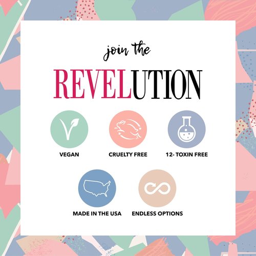 Revel Nail Dip Powder Starter Kit, 4-Color French Manicure Set with Base Coat, Activator, Finish Gel & Gel Thinner, Made in USA
