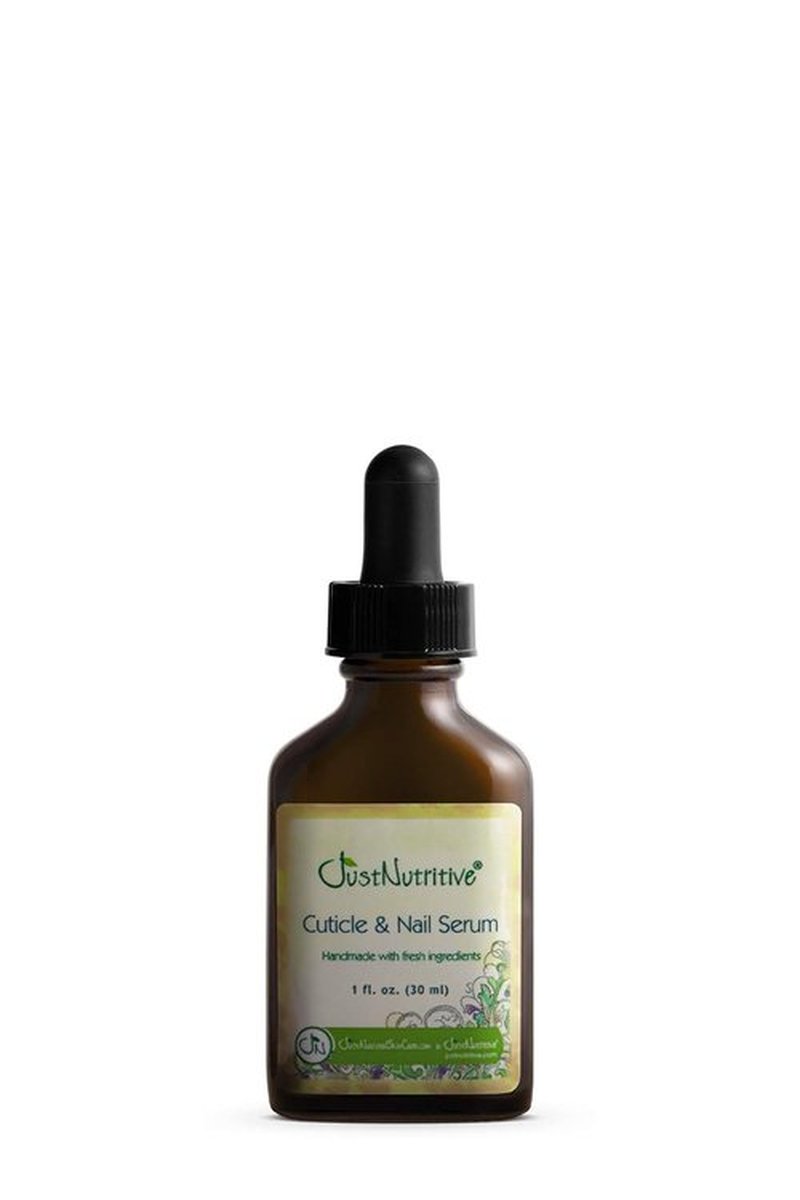Just Nutritive Cuticle Oil | Nourishing Nail Serum for Soft, Strong Cuticles & Nails - 1 oz