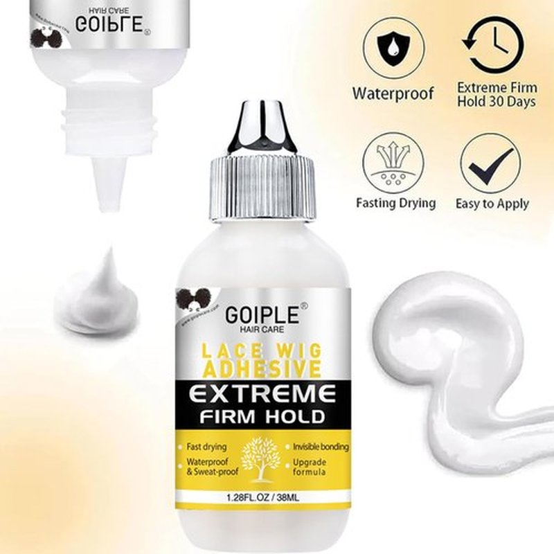 Lace Melting Spray for Glueless Wigs - Essentials Kit with Lace Front Wig Glue & Remover