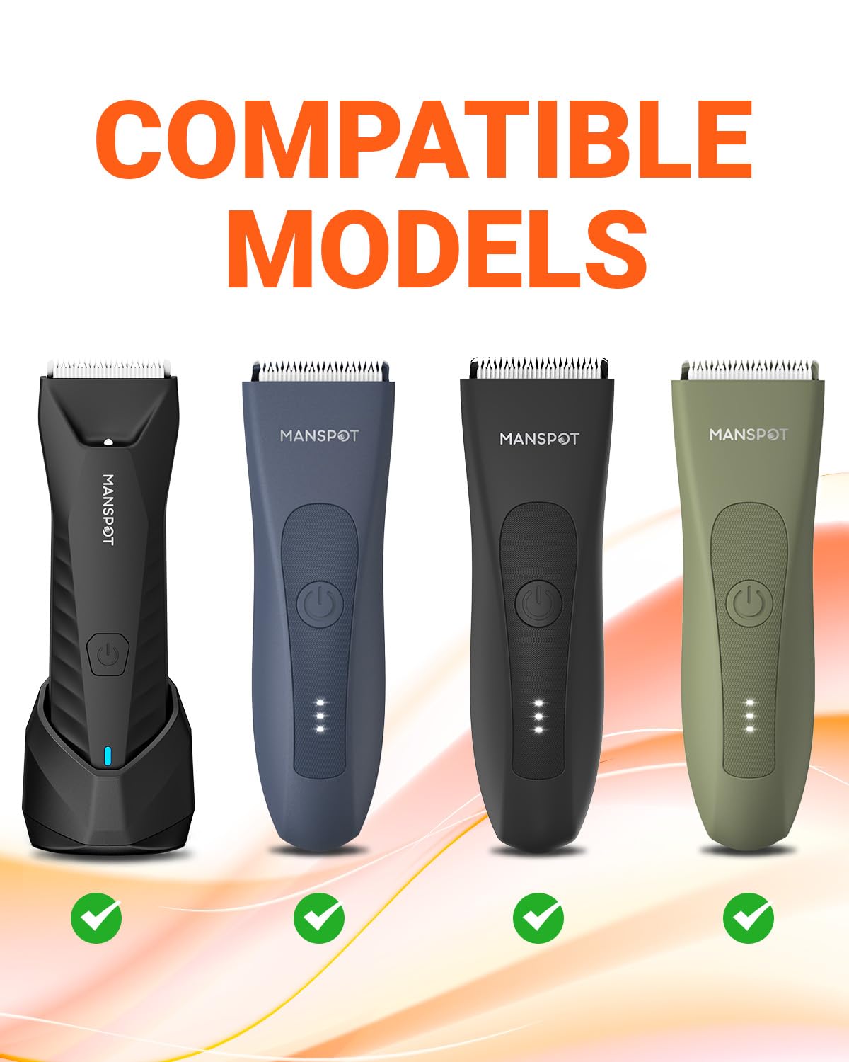 Foil Shaver Blade for MANSPOT Body Hair Trimmer Series Zero Stubble Shaving Tool
