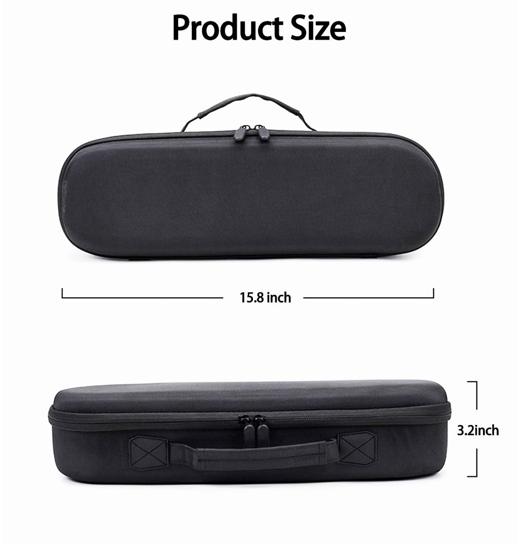 BUBM Portable Storage Bag for Dyson Airstrait™ Straightener, Black