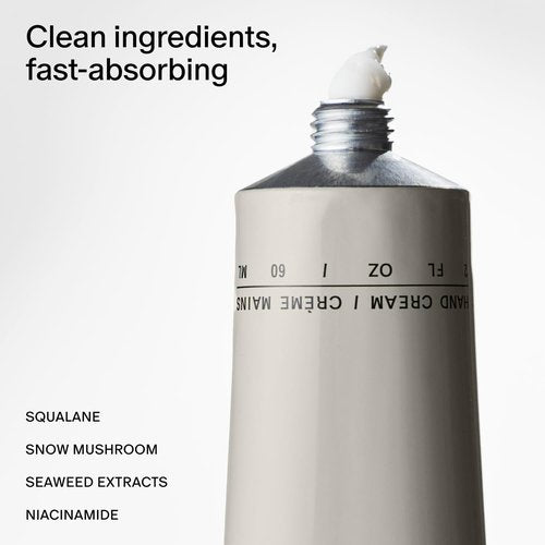 Salt & Stone Hand Cream for Women & Men | Santal & Vetiver | Hydrates, Nourishes & Softens Skin | Restores Dry Cracked Hands | Fast-Absorbing | Cruelty-Free & Vegan (2 fl oz)