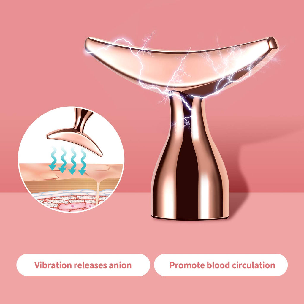 SSGP 2-in-1 Electric Face Massager with 3D Roller and Crescent-Shape Kit for Face Skin Care Tools