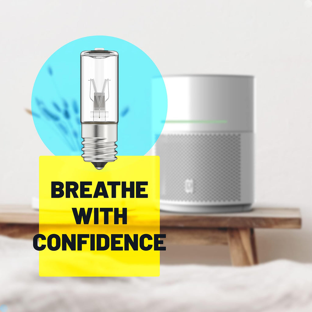ANTOBLE 3W LB1000 UVC Replacement Bulb Compatible with Germ Guardian GG1100W GG1100B GG1000 GG1000CA AC151 LB-1000 GGH200 661000CA Air Purifiers (6 Pack)