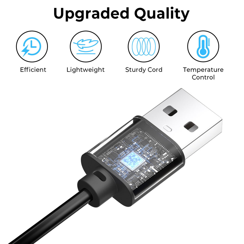 5V Charger for Philips Norelco OneBlade QP2724 QP2834 MG5910 MG7910 MG9510 MG9520 PQ888 PQ889, Wet & Dry Shaver Series 2000 5000 7000 3000 Phillips Norelco Shaver 3900 2400 Charging Cord