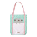 Grupo Erik Official Pusheen Tote Bag - 14x16x2 Inches - Canvas Shopping Gift Bag - Cute Pusheen Merchandise