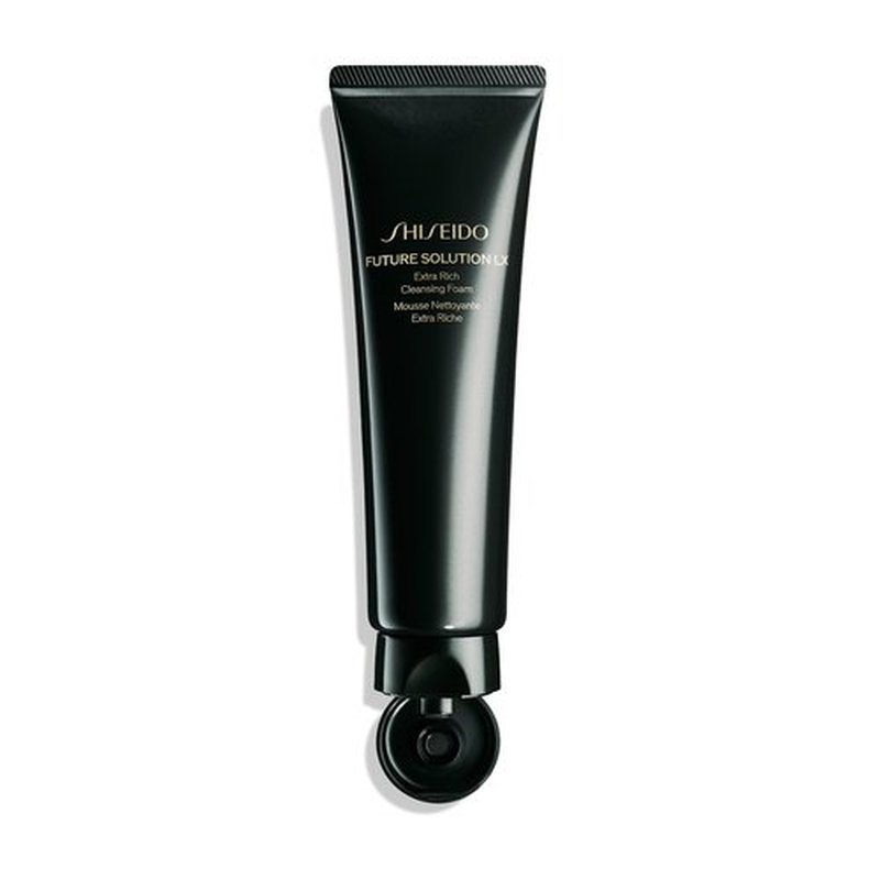 Shiseido Future Solution LX Extra Rich Cleansing Foam - 125 mL - Rich Foaming Cleanser for Smooth and Vibrant Skin - Non-Comedogenic - All Skin Types