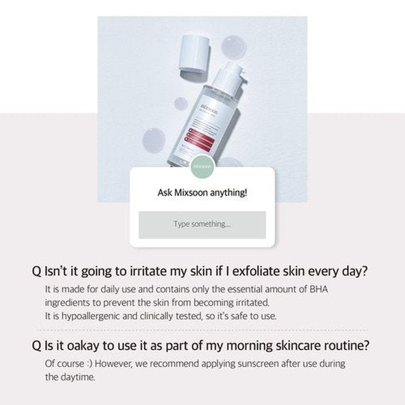 mixsoon H.C.T. Essence 1.69 fl oz (50ml) | Face Moisturizer, Sooth irritated skin | Heartleaf, Centella Asiatica, Teatree