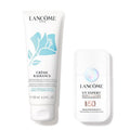 Lancôme Radiant Day Skincare Routine - Créme Radiance Foam Cleanser & Génifique Dual Recovery Serum 4.2 Fl Oz & 0.67 Fl Oz
