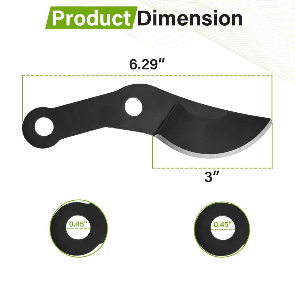 Bypass Lopper Replacement Blade for Corona FL 3460, FL 3470, FL 3479 Compound Action Lopper Shear, Bypass Hand Pruning Blade 3460-1 for Gardening Tree Branch Trimming