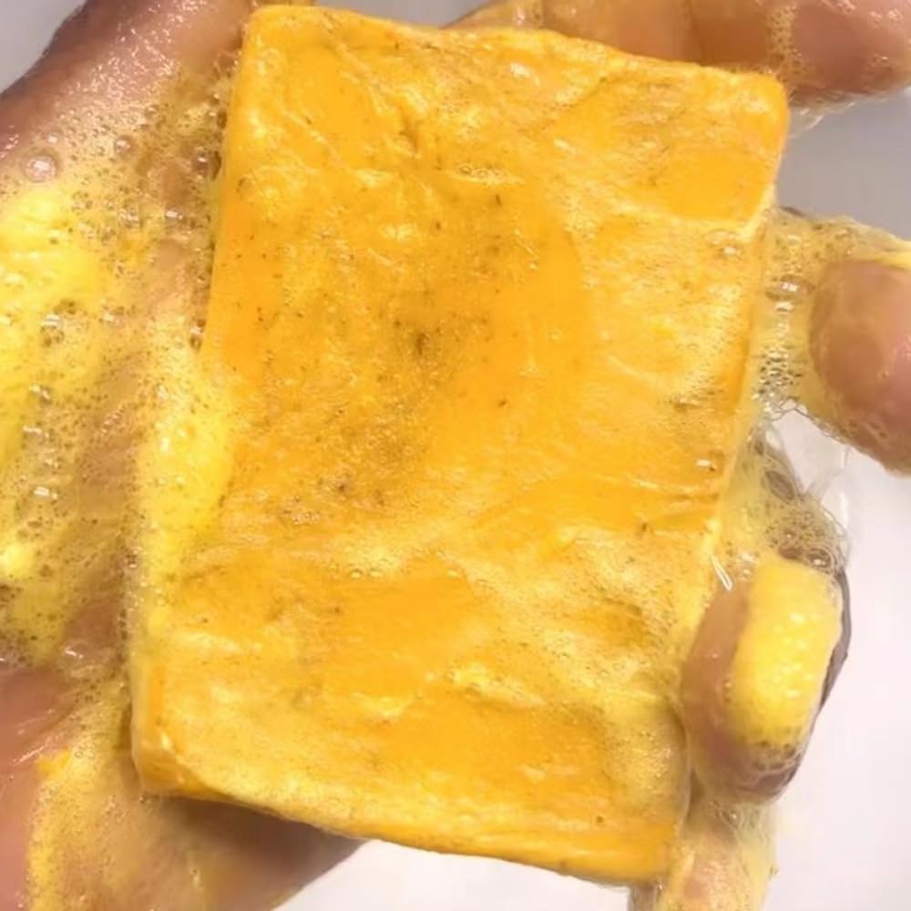 guluxly Lemon Soap, Lemon Soap Bar with Vitamin C for Face & Body (3)