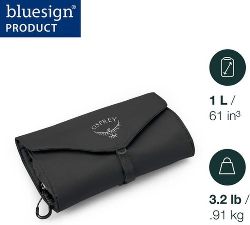 Osprey Ultralight Packing Organizer - Compact Travel Solution in Black for Efficient Packing