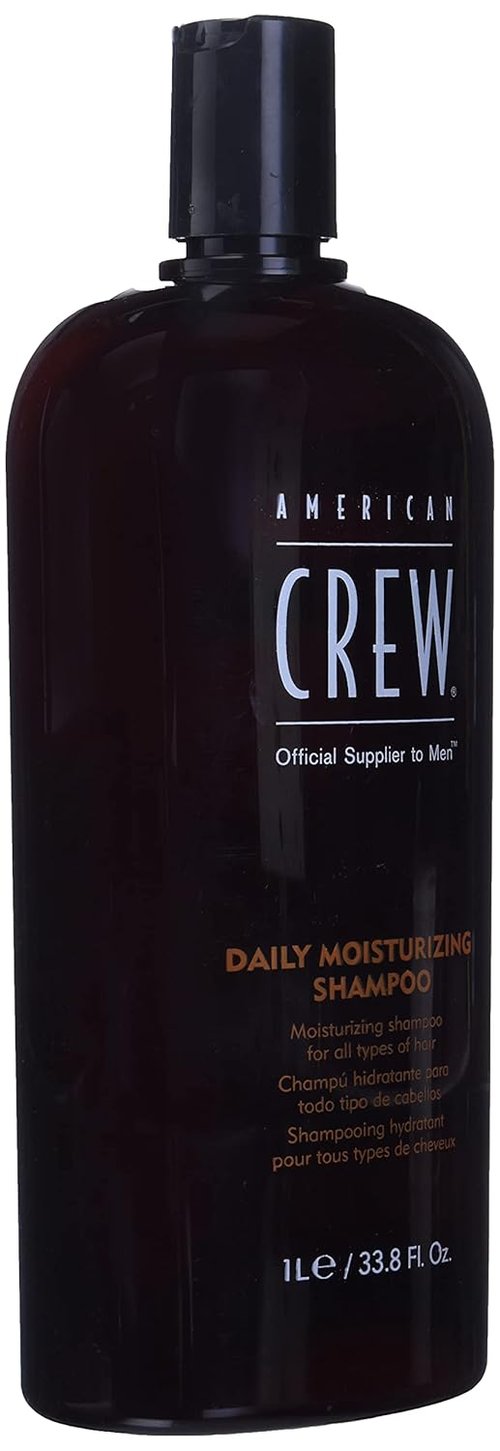 American Crew Daily Moisturizing Shampoo - Hydrating Formula for Soft, Healthy Hair | 33.8 Ounce