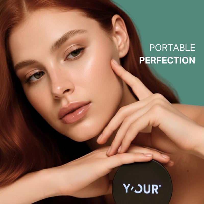 Y'OUR HD-Perfect Matte Pressed Powder | Soft Focus & No Flashback for All-Day Oil Control | Blurs Pores & Fine Lines | Talc-Free, Translucent for All Skin Tones, Easy Bake Powder - Gifts For Women