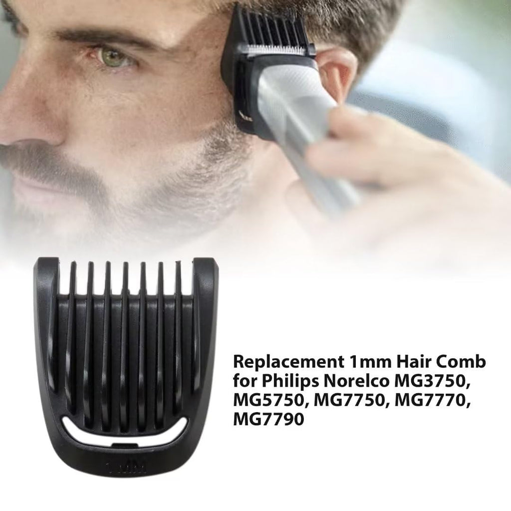 Gxcdizx New Upgraded 1mm Hair Comb Replacement for P-hilips Norelco MG3740 MG3747 MG3748 MG3750 MG3757 MG3758 MG3760 MG3910 MG5700 MG5720