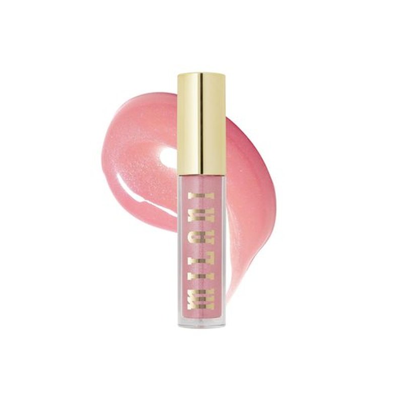 Milani Lip Gloss - Keep It Full Nourishing Lip Plumper with Hyaluronic Acid | Sparkling Pink, 0.13 Fl. Oz.