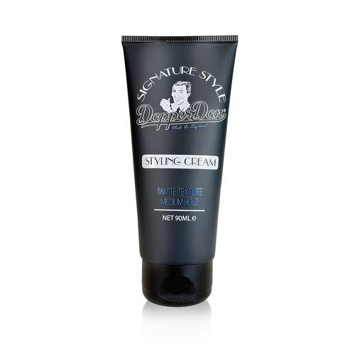 Dapper Dan Medium Hold Styling Cream - Matte Finish Hair Cream for Men | 3.04 fl oz