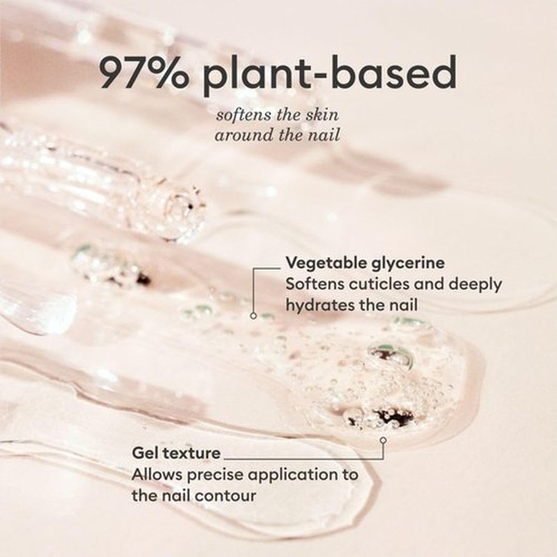 Manucurist Cuticle Remover - Gel Formula with 97% Bio-Sourced Ingredients - 0.5 fl oz Bottle