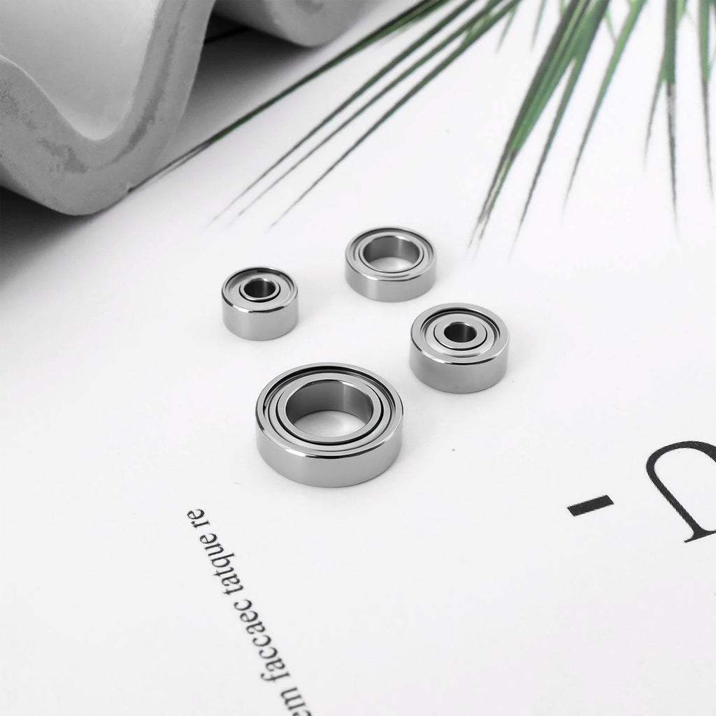 SING F LTD 4Pcs Drill Handpiece Bearings Set Grease Lubrication for High Speed Without Heating Compatible with KUPA Upower UP200 UG12 SUG12