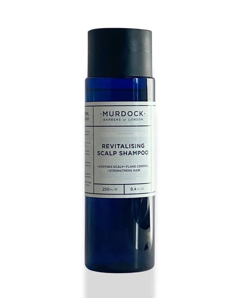 Murdock London Revitalising Scalp Shampoo | Flake Control, Anti-dandruff, promote a healthy scalp | Made in England | 250ml