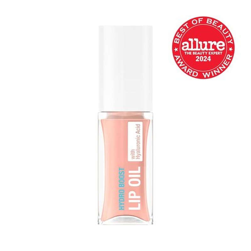 Neutrogena Hydro Boost Lip Hydration Kit - Tinted Lip Oil & Overnight Mask with Hyaluronic Acid | Light Pink