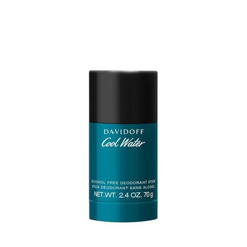 Davidoff Cool Water Men's Deodorant Stick - Fresh Coriander, Mint, Lavender & Amber Scent - 2.5 fl oz