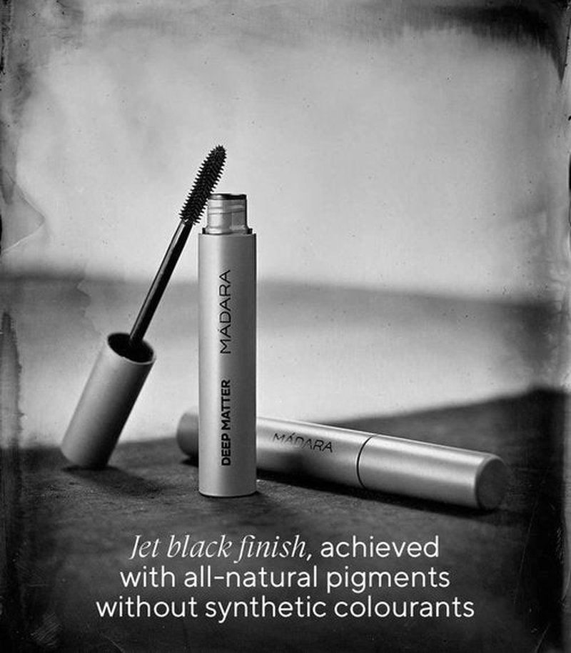 MÁDARA Bold Volume Mascara - Vegan Lengthening & Volumizing Black Formula with Natural Pigments | 0.20 oz