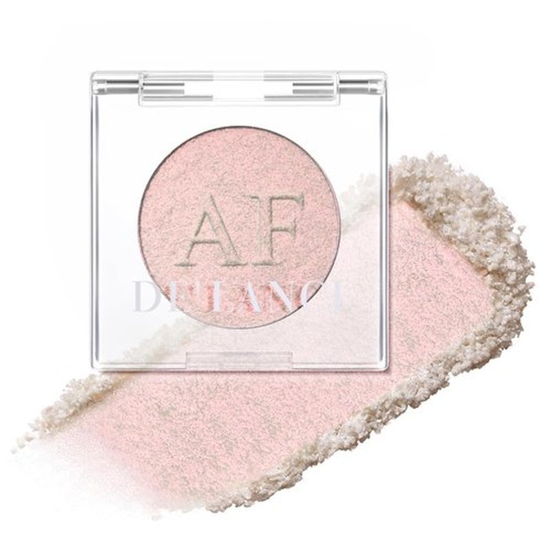 Regine Switzerland Highlighter Makeup Palette - Long-Lasting Formula for Sheer Glow | Translucent Pink & Silver Shimmer