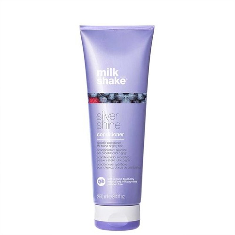 milk_shake Silver Shine Purple Conditioner - Toner for Brassy Blonde Hair, 300ml