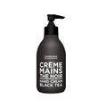 Compagnie de Provence Luxury Hand Cream - Black Tea Scent - 10 Fl Oz Glass Pump Bottle