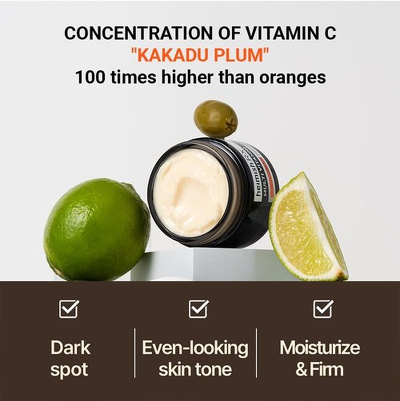 HEIMISH RX Multi Vitamin Dark Spot Cream - Brightening Cream for Dark Spot & Hyperpigmentation Reduction, Face Moisturizer, Hydrating, Anti Aging with Vitamin C, Niacinamide 5%, 50ml (1.69 fl. oz)