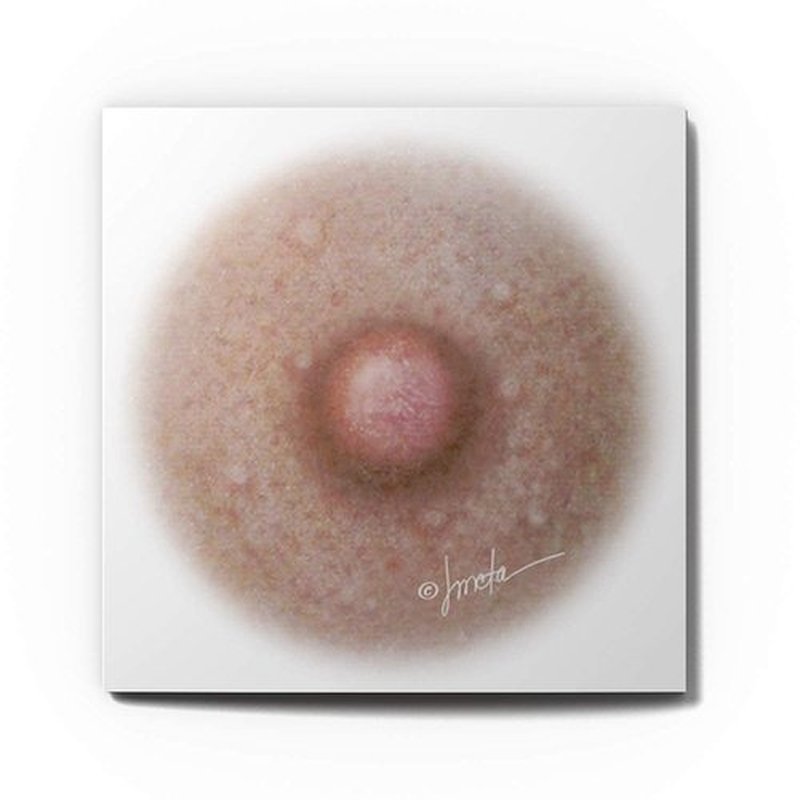 Breast Cancer Areola Temporary Tattoos, Fitzpatrick Colors 1-5, 1.5 inch, 5 pairs (Fitzpatrick #2)