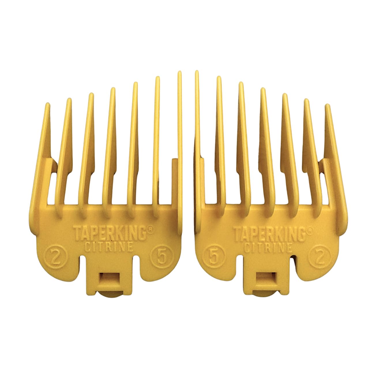 Taper King® 2.0 Guide Combs - DIY Tapers & Fades - Citrine (#2 to #5)