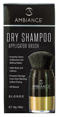 Ambiance Natural Dry Shampoo Powder for Blonde Hair - Non-Toxic, Travel Size - Volumizing & Oil-Absorbing Formula