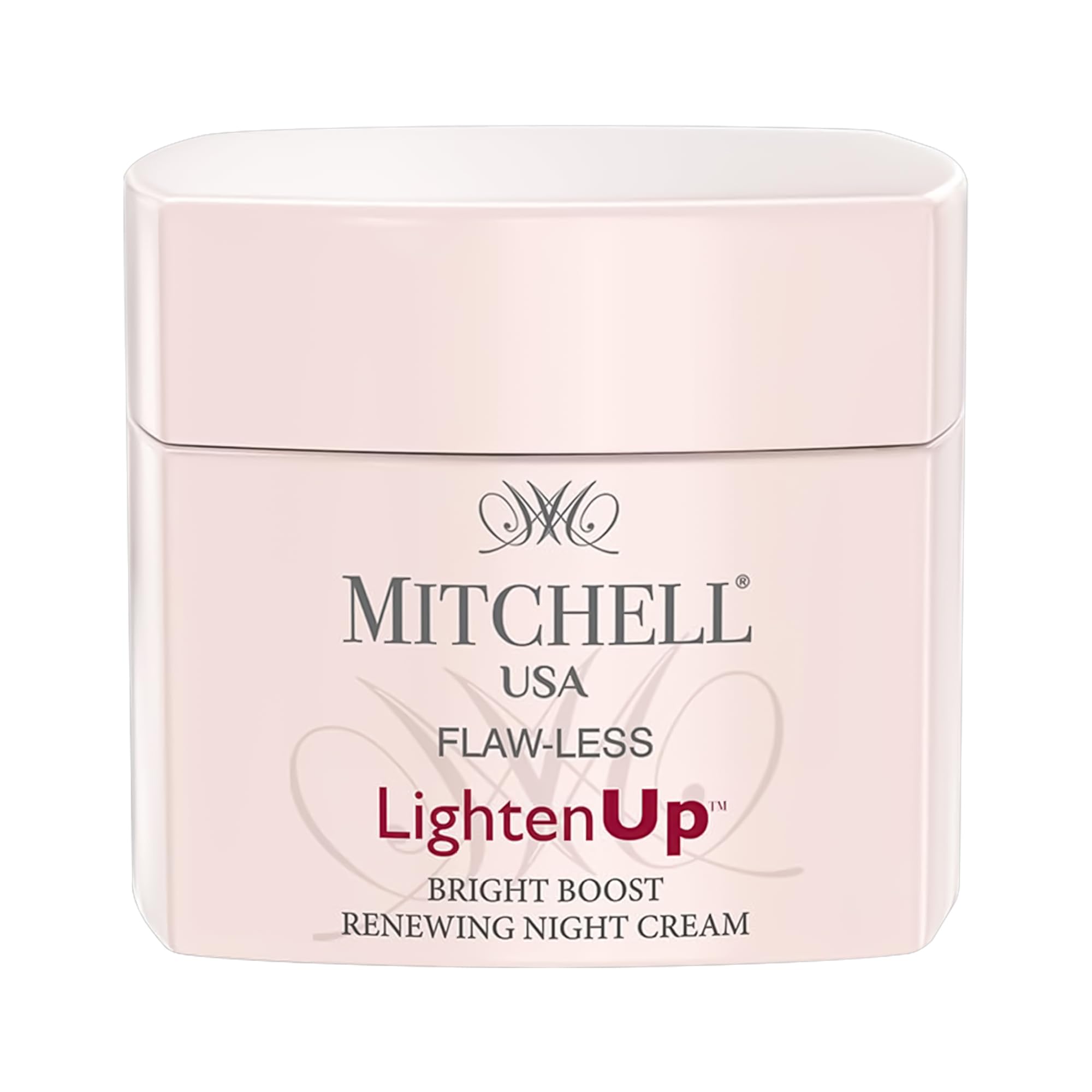 Lighten Up Flaw-Less Bright Boost Renewing Night Cream - 50g - Deeply Moisturizing, Evens Tone, Boosts Radiance, Smooths Texture - Brightening Face Cream For All Skin Types with Imperial Peony