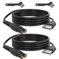 5V USB Charging Cable Compatible with Philips One Blade QP2724 Charger Cord for Phillips Norelco Oneblade 360, QP1924, QP2834, MG5910, Shaver 3600, 3900, 2 Packs Beard Trimmer Power Cord for Travel