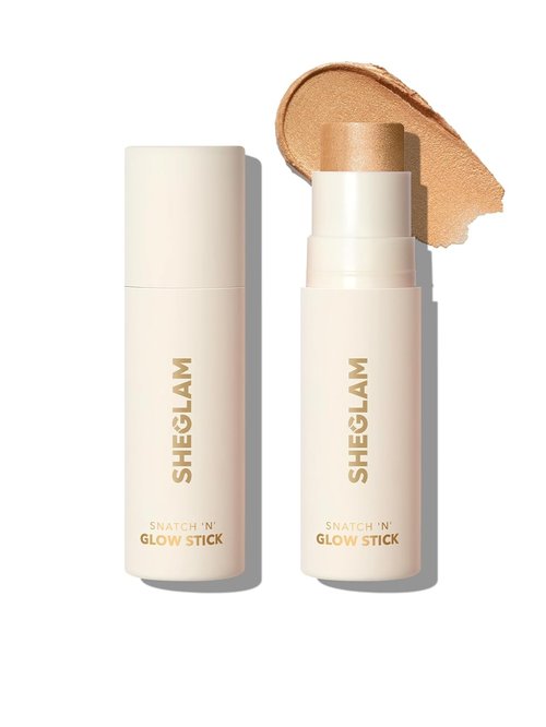 SheGlam Cream Highlighter Stick - Long-Lasting, Brightening Makeup in Tea Cake