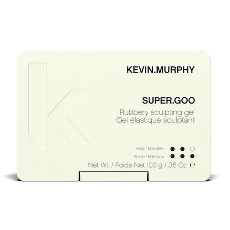 KEVIN.MURPHY SUPER.GOO - Sculpting Hair Gel for All Hair Types | Curl Enhancer & Firm Hold - 100g / 3.5oz